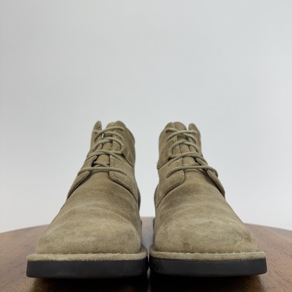 Womens Cole Haan Country Tan Suede Waterproof Lace Up Booties Boots Size 7.5 B - Picture 3 of 9